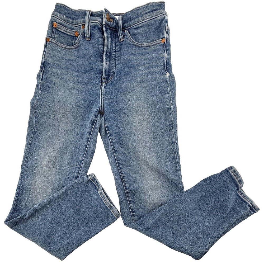 Madewell Perfect Vintage‎ Jeans Womens 26 High Rise Straight Light Wash Denim